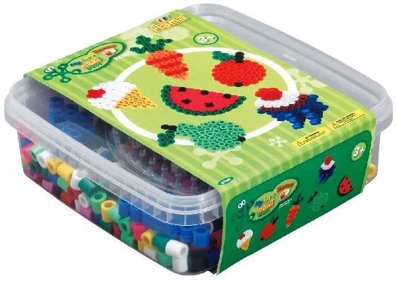 Hama Perlen 8740 Bügelperlen Box Mit Ca. 600 Bunten Maxi Bastelperlen Mit Durchmesser 10 Mm, Stiftplatte In Transparent, Inkl. Bügelpapier, Kreativer Bastelspaß Für Groß Und Klein 3 Hama Perlen 8740 Bügelperlen Box Mit Ca. 600 Bunten Maxi Bastelperlen Mit Durchmesser 10 Mm, Stiftplatte In Transparent, Inkl. Bügelpapier, Kreativer Bastelspaß Für Groß Und Klein