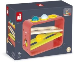 Janod Hammerspiel Mit Kugelbahn -Djeco Geschaft hammerspiel mit kugelbahn 2