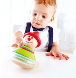 Hape E0015 Roly-Poly Toy (Multi-Colour) Wackel-Ralph-Stehaufmännchen -Djeco Geschaft hape e0015 roly poly toy multi colour wackel ralph stehaufmaennchen 3