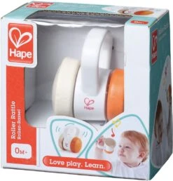 Hape E0017 Rattle Suitable For Babies Roll-Rassel, Mehrfarbig -Djeco Geschaft hape e0017 rattle suitable for babies roll rassel mehrfarbig 3