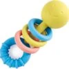 Hape E0024 Klappernde Beißringe, Einfach Zu Greifen Und Bequem Zu Halten, Zahnungshilfe, Hergestellt Aus Einem Sicheren Material Auf Reisbasis -Djeco Geschaft hape e0024 klappernde beissringe einfach zu greifen und bequem zu halten zahnungshilfe hergestellt aus einem sicheren material auf reisbasis