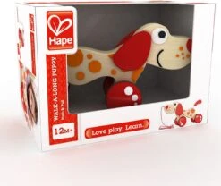 Hape E0347 - Nachziehhund Pepe, Nachziehspielzeug, Aus Holz, Ab 12 Monate -Djeco Geschaft hape e0347 nachziehhund pepe nachziehspielzeug aus holz ab 12 monate 3