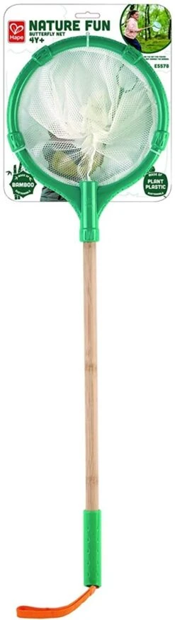 Hape - E5578 Schmetterlings-Netz, Fangnetz Für Draußen, Aus Bambus, Nature Fun -Djeco Geschaft hape e5578 schmetterlings netz fangnetz fuer draussen aus bambus nature fun 3