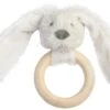 Happy Horse Elfenbein Kaninchen Richie Beißring Aus Holz - 12 Cm -Djeco Geschaft happy horse elfenbein kaninchen richie beissring aus holz 12 cm