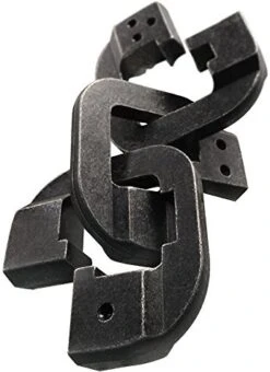 Huzzle Cast Chain - Hochwertiges Metall-Puzzle -Djeco Geschaft huzzle cast chain hochwertiges metall puzzle 2