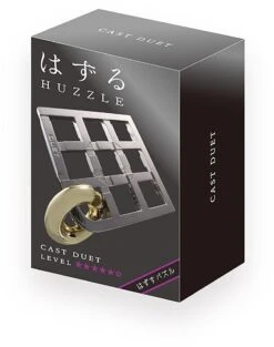 Huzzle Cast Duet - Hochwertiges Metall-Puzzle -Djeco Geschaft huzzle cast duet hochwertiges metall puzzle 3