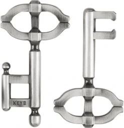 Huzzle Cast Key II - Hochwertiges Metall-Puzzle -Djeco Geschaft huzzle cast key ii hochwertiges metall puzzle 2