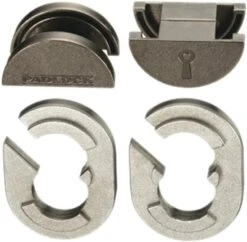 Huzzle Cast Padlock - Hochwertiges Metall-Puzzle -Djeco Geschaft huzzle cast padlock hochwertiges metall puzzle 2