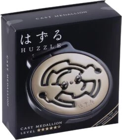 Huzzle Cast Puzzle - Special Edition 40 Years - Medallion***** -Djeco Geschaft huzzle cast puzzle special edition 40 years medallion 3