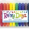 Ooly International Arrivals Rainy Dayz Gel Crayons -Djeco Geschaft international arrivals rainy dayz gel crayons