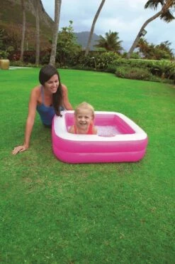 Intex Aufblasbarer Baby-Pool - 85 X 85 X 23 Cm -Djeco Geschaft intex aufblasbarer baby pool 85 x 85 x 23 cm 3