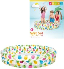 Intex Aufblasbarer Pool Ananas - 132 X 28 Cm
