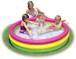 Intex Sunset Glow Aufblasbarer Pool - 147 X 33 Cm -Djeco Geschaft intex sunset glow aufblasbarer pool 147 x 33 cm 2