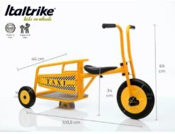 Italtrike Atlantic Tweezits Driewieler Taxi - 3+ -Djeco Geschaft italtrike atlantic tweezits driewieler taxi 2