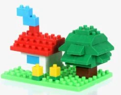 Iwako Blocks Rätsel Radiergummi - Baumhaus