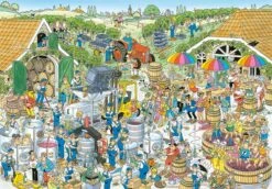 Jumbo Jan Van Haasteren B07XFN7BJ3 Weingut-3000 Teile Toy, Mehrfarben -Djeco Geschaft jan van haasteren b07xfn7bj3 weingut 3000 teile toy mehrfarben 2
