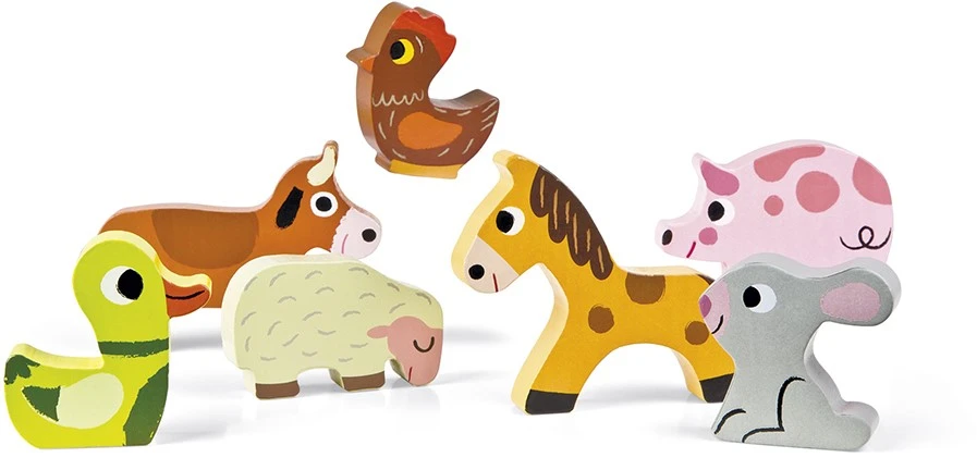 JANOD 07055 Formpuzzle 7 Stück(e) 4 JANOD 07055 Formpuzzle 7 Stück(e) – Bild 2