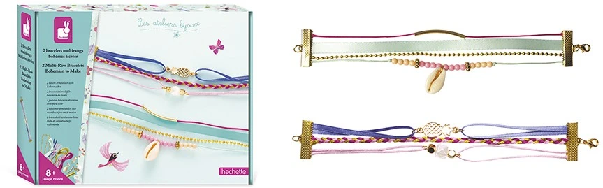 Janod Atelier Bijoux - Sieraden Maken Bohemian Armbandjes 5 Janod Atelier Bijoux - Sieraden Maken Bohemian Armbandjes – Bild 3