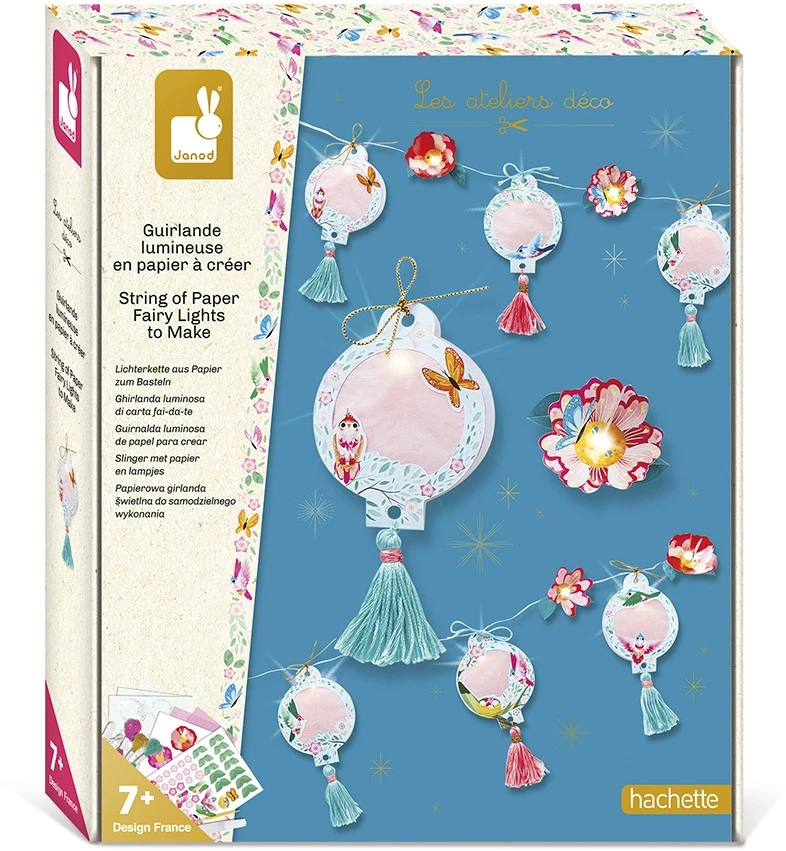 Janod Atelier Deco - Lichtketting Feetjes 4 Janod Atelier Deco - Lichtketting Feetjes – Bild 2