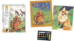 Janod Atelier - Verven Op Nummer - Bosdieren -Djeco Geschaft janod atelier verven op nummer bosdieren 3