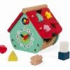 Janod - Baby Forest Formen-Steckspiel Aus Holz, Haus, Bausteine, Frühes Alter Und Lernspielzeug, Zum Erlernen Von Farben Und Feinmotorischen Fähigkeiten, Ab 18 Monaten, J08008 2 Janod - Baby Forest Formen-Steckspiel Aus Holz, Haus, Bausteine, Frühes Alter Und Lernspielzeug, Zum Erlernen Von Farben Und Feinmotorischen Fähigkeiten, Ab 18 Monaten, J08008 -Djeco Geschaft janod baby forest formen steckspiel aus holz haus bausteine fruehes alter und lernspielzeug zum erlernen von farben und feinmotorischen faehigkeiten a