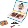 JANOD Boy's Crazy Faces Magneti'Book -Djeco Geschaft janod boy s crazy faces magneti book