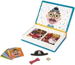 JANOD Boy's Crazy Faces Magneti'Book