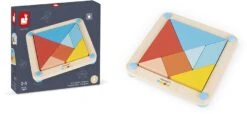 Janod - Essentiel - Das Tangram - Lernspiel Aus Holz Babys Und Kleinkinder - Farbe Auf Wasserbasis - Ab 2 Jahren, J05070 -Djeco Geschaft janod essentiel das tangram lernspiel aus holz babys und kleinkinder farbe auf wasserbasis ab 2 jahren j05070 3