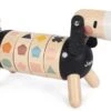 Janod - Formen- Und Farben-Hund Aus Holz - Kollektion Sweet Cocoon - Baby- Und Kleinkindspielzeug Farbe Auf Wasserbasis - Formen Und Farben Lernen - Ab 2 Jahren, J04421 -Djeco Geschaft janod formen und farben hund aus holz kollektion sweet cocoon baby und kleinkindspielzeug farbe auf wasserbasis formen und farben ler