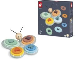Janod - Formensortierer Schmetterling Aus Holz - Kollektion Sweet Cocoon - Baby- Und Kleinkindspielzeug Farbe Auf Wasserbasis - Stapelspielzeug - Formen Und Farben Lernen - Ab 18 Monaten, J04418 7 Janod - Formensortierer Schmetterling Aus Holz - Kollektion Sweet Cocoon - Baby- Und Kleinkindspielzeug Farbe Auf Wasserbasis - Stapelspielzeug - Formen Und Farben Lernen - Ab 18 Monaten, J04418 -Djeco Geschaft janod formensortierer schmetterling aus holz kollektion sweet cocoon baby und kleinkindspielzeug farbe auf wasserbasis stapelspielzeug formen und farben lernen ab 18 monaten j04 1