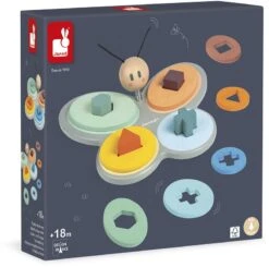 Janod - Formensortierer Schmetterling Aus Holz - Kollektion Sweet Cocoon - Baby- Und Kleinkindspielzeug Farbe Auf Wasserbasis - Stapelspielzeug - Formen Und Farben Lernen - Ab 18 Monaten, J04418 6 Janod - Formensortierer Schmetterling Aus Holz - Kollektion Sweet Cocoon - Baby- Und Kleinkindspielzeug Farbe Auf Wasserbasis - Stapelspielzeug - Formen Und Farben Lernen - Ab 18 Monaten, J04418 -Djeco Geschaft janod formensortierer schmetterling aus holz kollektion sweet cocoon baby und kleinkindspielzeug farbe auf wasserbasis stapelspielzeug formen und farben lernen ab 18 monaten j04