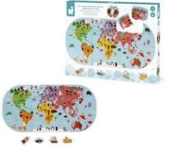 Janod - Forscher-Karte Für Die Badewanne - Badespielzeug Für Babys Und Kleinkinder - Handhabung Und Geschicklichkeit - Ab 3 Jahren, J04719 -Djeco Geschaft janod forscher karte fuer die badewanne badespielzeug fuer babys und kleinkinder handhabung und geschicklichkeit ab 3 jahren j04719 3