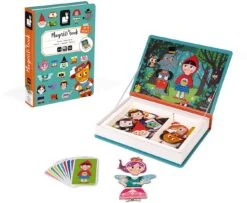 Janod J02588 Magneti'Book Märchen-Magnetisches Lernspiel Mit 40 Teilen-Entwicklung Von Feinmotorik Und Fantasie-Ab 3 Jahren -Djeco Geschaft janod j02588 magneti book maerchen magnetisches lernspiel mit 40 teilen entwicklung von feinmotorik und fantasie ab 3 jahren 2