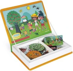 Janod J02721 Magnéti'book 4 Saisons, 115 Magnets Magneti'Book Die 4 Jahreszeiten, Orange -Djeco Geschaft janod j02721 magneti book 4 saisons 115 magnets magneti book die 4 jahreszeiten orange 3