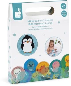 Janod J04714 24-teiliges Memory-Spiel Für Das Bad-Kleinkindspielzeug-Gedächtnistraining-Ab 2 Jahren -Djeco Geschaft janod j04714 24 teiliges memory spiel fuer das bad kleinkindspielzeug gedaechtnistraining ab 2 jahren 2
