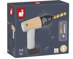 Janod J06474 Brico'kids Holzbohrer-DIY Imitation Toy-Feinmotorik Und Imaginationslernen-FSC-Zertifiziert-Ab 3 Jahren -Djeco Geschaft janod j06474 brico apos kids holzbohrer diy imitation toy feinmotorik und imaginationslernen fsc zertifiziert ab 3 jahren 2