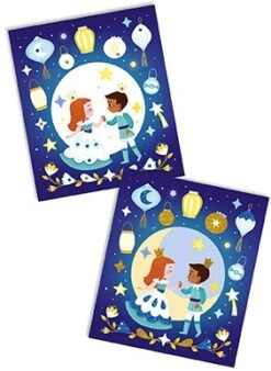 Janod J07885 Kreatives Basteln-Phosphoreszierender Sand Und Zauberhafte Pailletten In Der Nacht -Djeco Geschaft janod j07885 kreatives basteln phosphoreszierender sand und zauberhafte pailletten in der nacht 3