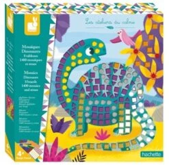Janod J07903 Basteln - Mosaike Dinosaurier