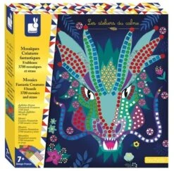 Janod J07904 Basteln - Mosaike Fantastische Kreaturen