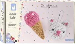 Janod J07918 Gehäkelter Schlüsselanhänger-Les Ateliers Déco-Set Für Kreative Freizeitbeschäftigungen Für Kinder-Entwicklung Von Feinmotorik Und Kreativität-Ab 10 Jahren -Djeco Geschaft janod j07918 gehaekelter schluesselanhaenger les ateliers deco set fuer kreative freizeitbeschaeftigungen fuer kinder entwicklung von feinmotorik und kreativitaet ab 10 jahren 2