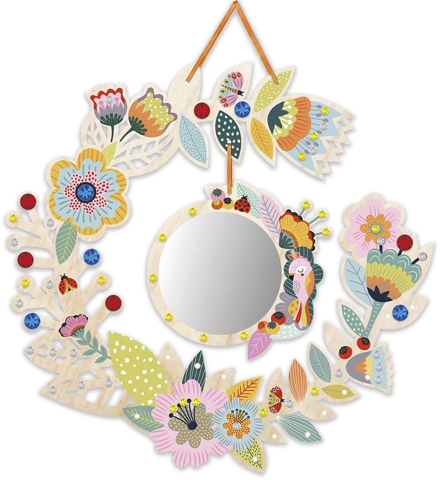 Janod J07923 Schmuckhalter Aus Holz Zum Dekorieren-Les Ateliers Du Calme-Set Für Kreative Freizeitbeschäftigungen Für Kinder-Entwicklung Von Feinmotorik Und Kreativität-Ab 7 Jahren 3 Janod J07923 Schmuckhalter Aus Holz Zum Dekorieren-Les Ateliers Du Calme-Set Für Kreative Freizeitbeschäftigungen Für Kinder-Entwicklung Von Feinmotorik Und Kreativität-Ab 7 Jahren