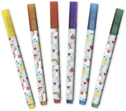 Janod Jolie Papeterie - Glitterstiften Eenhoorn