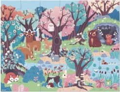 Janod Magische Puzzel - Het Bos -Djeco Geschaft janod magische puzzel het bos 2