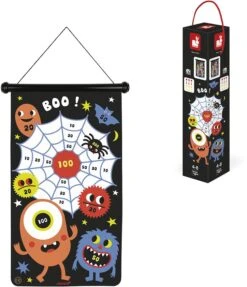 Janod - Magnetisches Dartspiel Mit Monster-Motiv, Doppelseitig, Geschicklichkeitsspiel, Zum Erlernen Von Agilität Und Konzentration, 6 Pfeile, Ab 4 Jahren, J02076 6 Janod - Magnetisches Dartspiel Mit Monster-Motiv, Doppelseitig, Geschicklichkeitsspiel, Zum Erlernen Von Agilität Und Konzentration, 6 Pfeile, Ab 4 Jahren, J02076 -Djeco Geschaft janod magnetisches dartspiel mit monster motiv doppelseitig geschicklichkeitsspiel zum erlernen von agilitaet und konzentration 6 pfeile ab 4 jahren j02076 2
