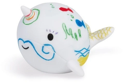 Janod - Mein Narwal Zum Ausmalen - Badespielzeug Für Babys Und Kleinkinder - Zeichnen Und Ausmalen - Ab 3 Jahren, J04726 4 Janod - Mein Narwal Zum Ausmalen - Badespielzeug Für Babys Und Kleinkinder - Zeichnen Und Ausmalen - Ab 3 Jahren, J04726 – Bild 2