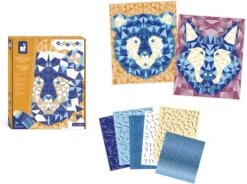 Janod Mysterix - Mozaiek Foamstickers Bosdieren -Djeco Geschaft janod mysterix mozaiek foamstickers bosdieren 3