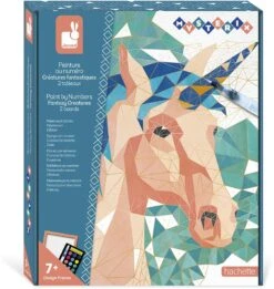 Janod Mysterix - Verven Op Nummer Mythische Wezens -Djeco Geschaft janod mysterix verven op nummer mythische wezens 2