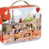 Janod Puzzle Enfant Paris 200 Teile-Lernspiel-Entwicklung Von Feinmotorik Und Konzentration-Koffer Mit Griff-Ab 7 Jahren, J02612 -Djeco Geschaft janod puzzle enfant paris 200 teile lernspiel entwicklung von feinmotorik und konzentration koffer mit griff ab 7 jahren j02612
