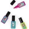 Janod - Set Mit 4 Mini-Textmarkern Thema Einhorn - Nagellack-Form - Ab 7 Jahren, J07861 1 Janod - Set Mit 4 Mini-Textmarkern Thema Einhorn - Nagellack-Form - Ab 7 Jahren, J07861 -Djeco Geschaft janod set mit 4 mini textmarkern thema einhorn nagellack form ab 7 jahren j07861