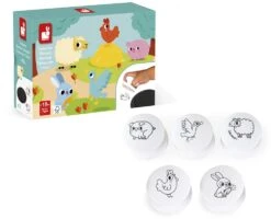 Janod Stampinoo - Stempels Boerderij 7 Janod Stampinoo - Stempels Boerderij -Djeco Geschaft janod stampinoo stempels boerderij 3